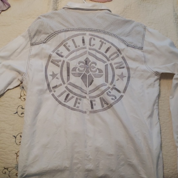 Affliction button up - Picture 2 of 2